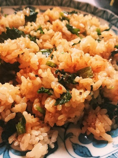 母直伝からし菜ごはん-レシピのメイン写真