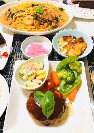 バレンタインディナーメニュー・夕飯献立-レシピのメイン写真