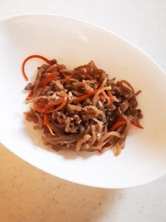 切り干し大根のオイスターソース煮-レシピのメイン写真