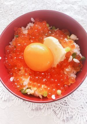 いくら丼-レシピのメイン写真