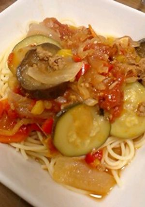 おkei風ラタテューユdeパスタ☆-レシピのメイン写真