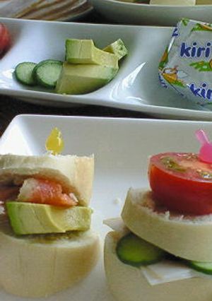 欲張りサンのベーグルサンド-レシピのメイン写真