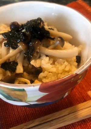 生姜ときのこの炊き込みご飯-レシピのメイン写真