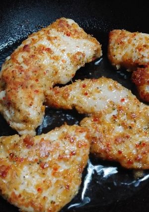 鶏肉プルコギのチーズパン粉(簡単)-レシピのメイン写真