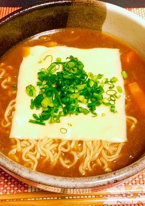 ☆サッポロ一番☆和風チーズカレーラーメン-レシピのメイン写真