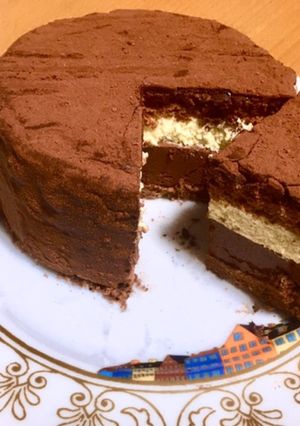 ピスタチオとチョコレートムースのケーキ-レシピのメイン写真