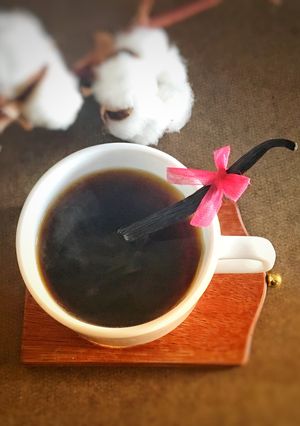 バニラビーンズで簡単本格バニラコーヒー-レシピのメイン写真