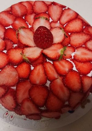 いちごたっぷりドームケーキ(ズコット)-レシピのメイン写真