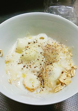 チーちくオートミールリゾット-レシピのメイン写真