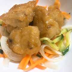 รูปของ 揚げ焼きカジキの南蛮漬け