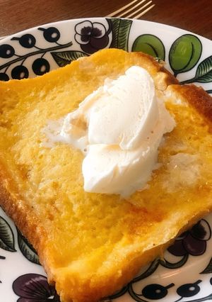 アーモンドミルクでフレンチトースト-レシピのメイン写真