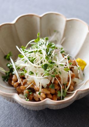 免疫力UP食材で、混ぜ納豆-レシピのメイン写真