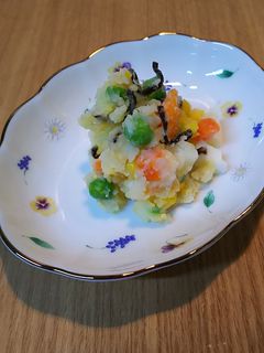 ポテトサラダ マヨネーズなし お酢-レシピのメイン写真