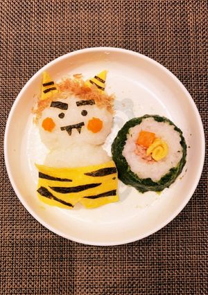 節分に！離乳食で鬼のごはん♡-レシピのメイン写真