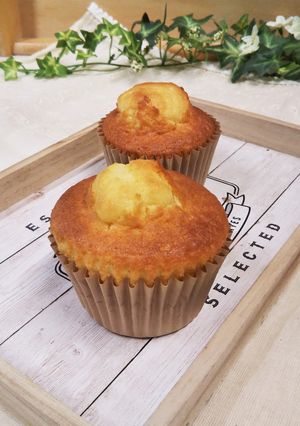 簡単♪ふわふわカップケーキ-レシピのメイン写真
