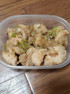 超簡単!鶏むね肉の中華風香ばし炒め-レシピのメイン写真