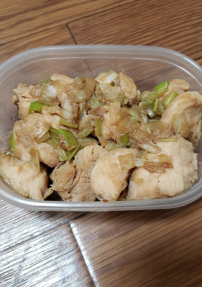 超簡単!鶏むね肉の中華風香ばし炒め-レシピのメイン写真