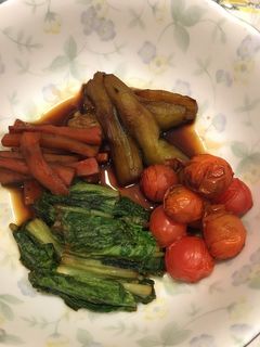 ナスとトマトの煮びたし-レシピのメイン写真