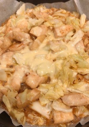 レンジで時短！鶏むね肉で、チーズ鶏ちゃん-レシピのメイン写真