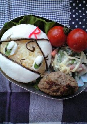 ★キャラ弁　ロールパンナちゃん★-レシピのメイン写真