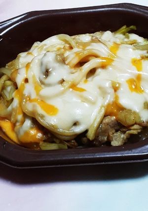 グラタン風焼きカレーうどん。-レシピのメイン写真