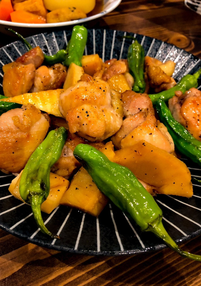 簡単鶏肉と竹の子の照り焼き-レシピのメイン写真