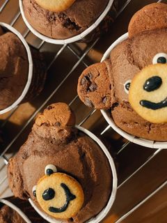 HMで作るクマフィン-レシピのメイン写真