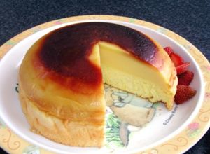 生地はひとつ!２層にわかれるプリンケーキ-レシピのメイン写真