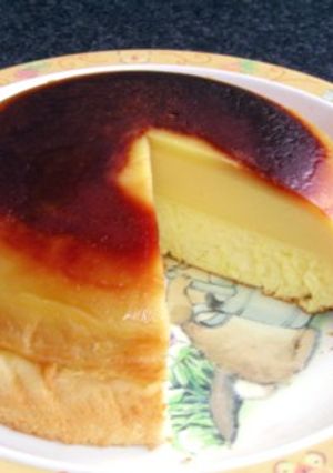 生地はひとつ!２層にわかれるプリンケーキ-レシピのメイン写真