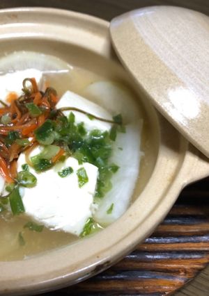 松前漬けの湯豆腐-レシピのメイン写真