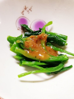 sambal pecelのほうれん草和え-レシピのメイン写真
