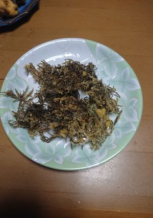 ギバサ(アカモク)の天ぷら-レシピのメイン写真