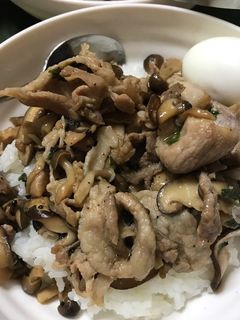 豚ときのこのしそバタマヨ炒め-レシピのメイン写真