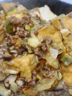 簡単美味しい☆厚揚げのひき肉あんかけ-レシピのメイン写真