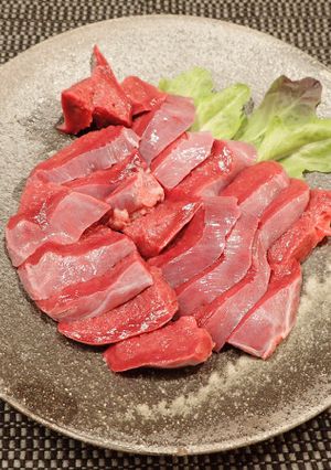 モウカザメの心臓の刺身-レシピのメイン写真