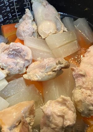 離乳食後期から！鶏と大根のやさしい煮物-レシピのメイン写真