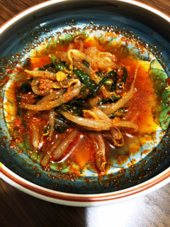 もやしとニラのポン酢ラー油-レシピのメイン写真