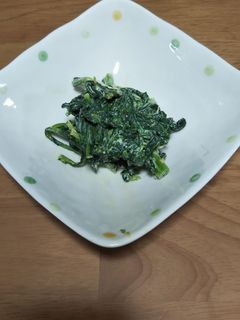 春菊のマヨわさび和え-レシピのメイン写真
