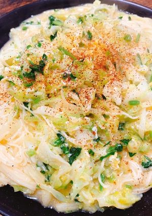 エスニック風ベジタブル素麺炒め-レシピのメイン写真