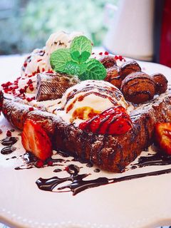 絶品 チョコレートフレンチトースト-レシピのメイン写真