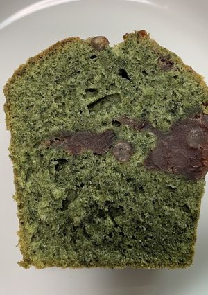 草摘（ヨモギと小倉あんのパウンド）-レシピのメイン写真
