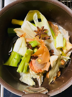 野菜くずで甘〜いお野菜だし-レシピのメイン写真