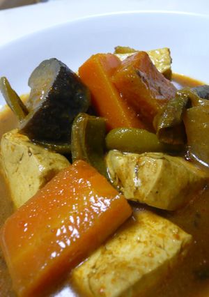簡単！野菜たっぷりダイエットスープカレー-レシピのメイン写真