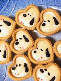 スヌーピー生ホワイトチョコタルト-レシピのメイン写真