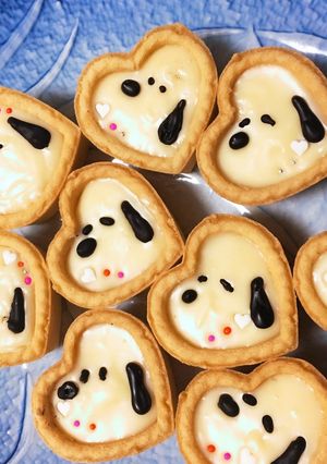 スヌーピー生ホワイトチョコタルト-レシピのメイン写真