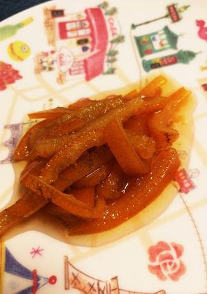 タンカンの皮で、苦くないマーマレード-レシピのメイン写真