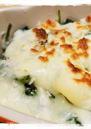 ほうれん草とウインナーのチーズ焼き-レシピのメイン写真