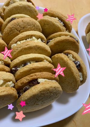 簡単！レーズンバターサンドクッキー☆-レシピのメイン写真