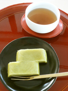 レンジで簡単♪抹茶きな粉ミルクういろう-レシピのメイン写真