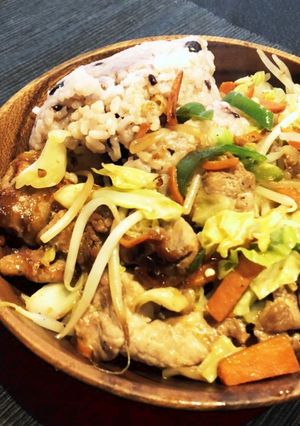 野菜炒め(肉あり)-レシピのメイン写真